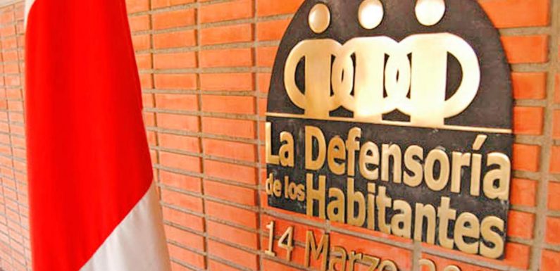 Defensoría: Debe existir voluntad en el diálogo para alcanzar acuerdos