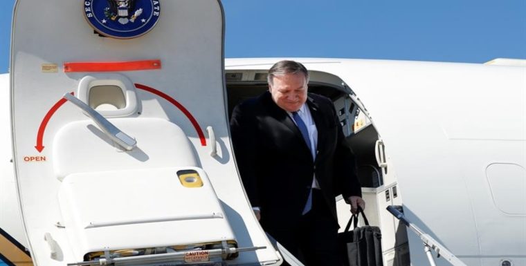 Pompeo llegó a Rusia para hablar de la crisis en Venezuela e Irán