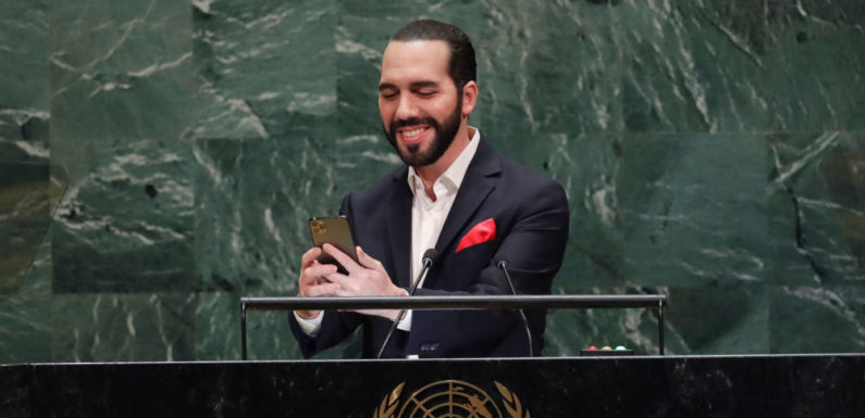 El presidente de El Salvador critica el modelo de la Asamblea General de la ONU