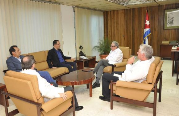 Canciller Jorge Arreaza de Visita en Cuba