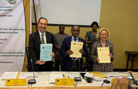 Corte IDH, Corte Africana y Tribunal Europeo firman declaración para consolidar espacios de diálogo permanente