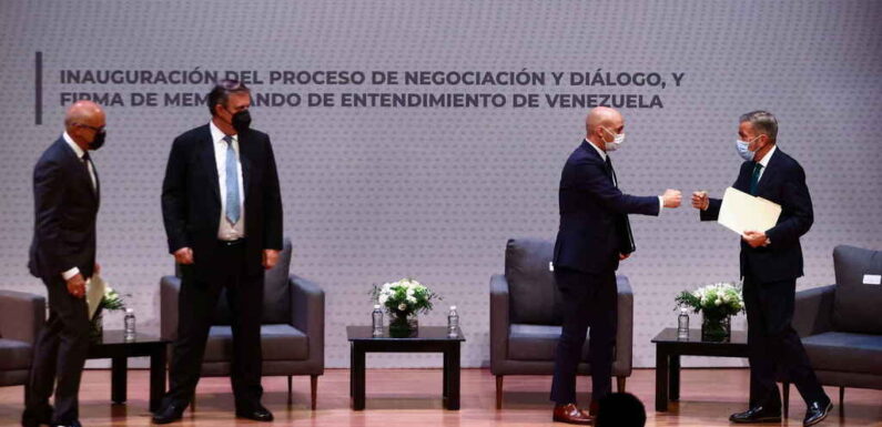 Última Jornada de Diálogo entre el Gobierno y la Oposición de Venezuela.
