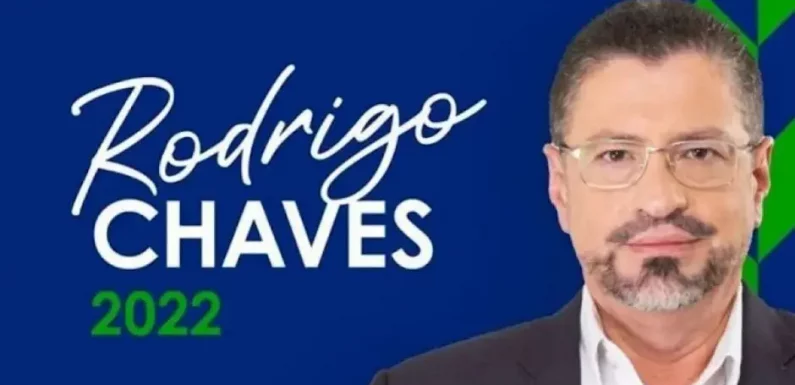 Rodrigo Chaves es el presidente electo de Costa Rica