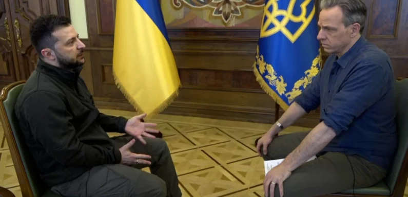 Zelensky: «No le creo al mundo… después de haber visto lo que está pasando en Ucrania»