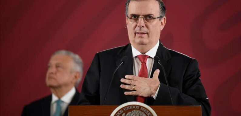 Ebrard busca candidatura para las presidenciales de 2024 en México