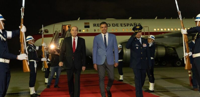 Llega a Colombia el Presidente del Gobierno de España, Pedro Sánchez Pérez-Castejón.