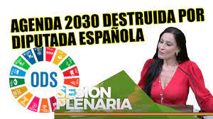 En un discurso frente a la representante de la ONU, la diputada de VOX le pregunta por qué las cosas van peor en todas las líneas desde que se adoptó la Agenda 2030