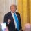 (250731) -- WASHINGTON, 31 julio, 2025 (Xinhua) -- Imagen del 30 de julio de 2025 del presidente de Estados Unidos, Donald Trump, asistiendo al evento "Hagamos que la tecnología sanitaria vuelva a ser grande" en la Casa Blanca, en Washington, D.C., Estados Unidos. (Xinhua/Hu Yousong) (jg) (vf)